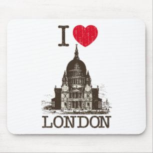 Tapis De Souris j'aime Londres