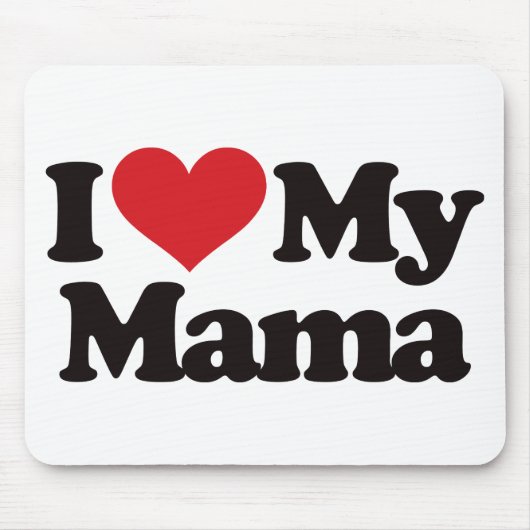 Tapis De Souris J'aime ma maman (Devant)