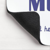 Tapis De Souris J'aime ma mule (la mule masculine) (Coin)