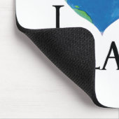 Tapis De Souris J'aime ma planète mousepad (Coin)