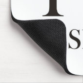 Tapis De Souris J'aime ma soeur (Coin)