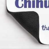 Tapis De Souris J'aime mes chiwawas (les chiens multiples) (Coin)