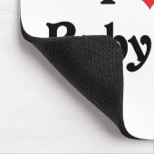 Tapis De Souris J'aime mes gâteaux de bébé (Coin)