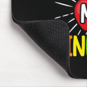 Tapis De Souris J'Aime Mes Gentils À L'École (Coin)