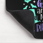 Tapis De Souris J'Aime Mes Manoirs Hantés Et Mon Thé Un Peu Fou (Coin)