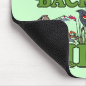 Tapis De Souris J'aime mes oiseaux de jardin (Coin)