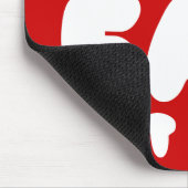 Tapis De Souris J'Aime Mes Poches Gras Pas Plat (Coin)