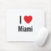 Tapis De Souris J'aime Miami (Avec souris)