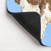 Tapis De Souris J'aime mon anglais Cocker Spaniel (Coin)