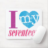 Tapis De Souris J'aime mon Aqua 17 (Avec souris)