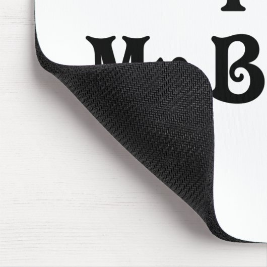 Tapis De Souris J'Aime Mon Boo Boo Boo (Coin)