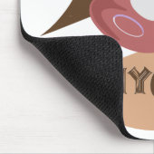 Tapis De Souris J'aime mon café Retro Java (Coin)