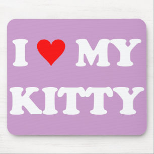 Tapis De Souris J'aime mon chaton