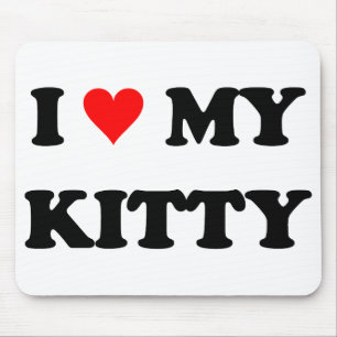 Tapis De Souris J'aime mon chaton