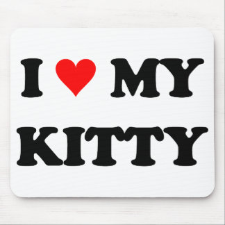 Tapis De Souris J'aime mon chaton