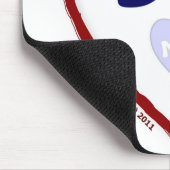 Tapis De Souris J'aime mon chien (Coin)