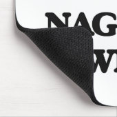 Tapis De Souris J'aime mon épouse harcelante (Coin)