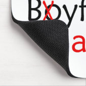 Tapis De Souris J'aime mon fiancé (Coin)