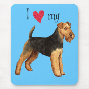 Tapis De Souris J'aime mon gallois Terrier