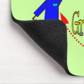 Tapis De Souris J'aime mon grand grand-papa (Coin)