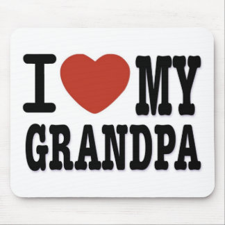 TAPIS DE SOURIS J'AIME MON GRAND-PAPA