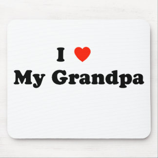Tapis De Souris J'aime mon grand-papa Mousepad