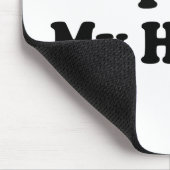 Tapis De Souris J'Aime Mon Hubby (Coin)