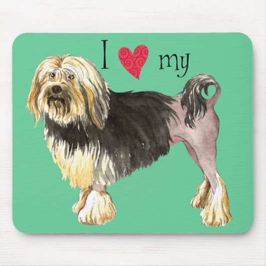 Tapis De Souris J'aime mon Lowchen (Devant)
