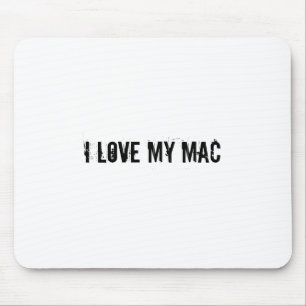 Tapis De Souris J'aime mon Mac-Mousepad