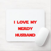 Tapis De Souris J'aime mon mari ringard (Avec souris)