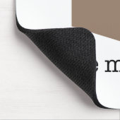 Tapis De Souris "j'aime mon mousepad de compartiment" - (Coin)