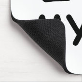 Tapis De Souris J'aime mon panda (Coin)