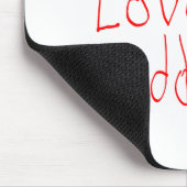 Tapis De Souris J'aime mon papa ! Mousepad (Coin)