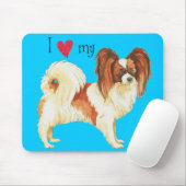 Tapis De Souris J'aime mon papillon (Avec souris)