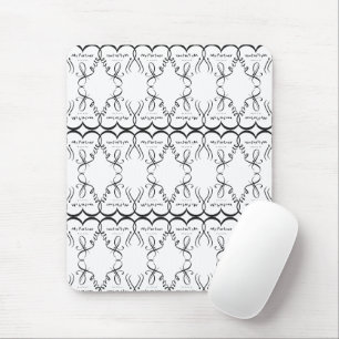 Tapis De Souris J'aime mon partenaire ・ Vous êtes chez moi
