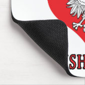 Tapis De Souris J'Aime Mon Polonais Babcia (Coin)
