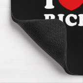 Tapis De Souris J'Aime Mon Richard, J'Aime Mon Richard (Coin)