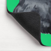 Tapis De Souris J'aime mon Scottie (Coin)