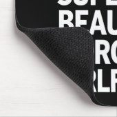 Tapis De Souris J'Aime Mon Super Hot Belle Magnifique Petite Amie (Coin)