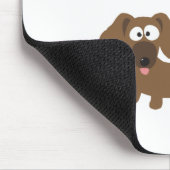 Tapis De Souris J'aime mon teckel (Coin)