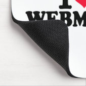 Tapis De Souris J'aime mon webmaster (Coin)