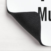 Tapis De Souris J'aime Mules (Coin)