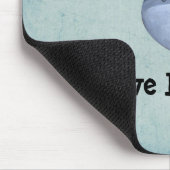 Tapis De Souris J'aime Narwhals (Coin)
