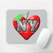 Tapis De Souris J'aime NY (Avec souris)