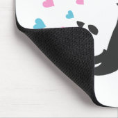 Tapis De Souris J'aime Panda (Coin)