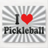 Tapis De Souris J'aime Pickleball (Devant)