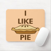 Tapis De Souris J'Aime Pie (Avec souris)