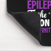 Tapis De Souris J'Aime Quelqu'Un Avec Epilepsie Support Epilepsie (Coin)