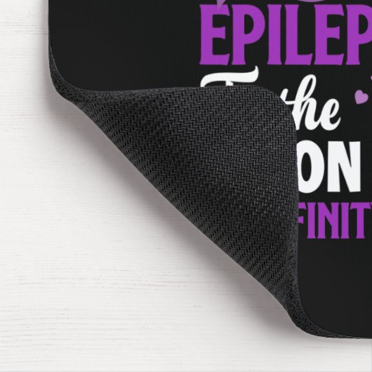 Tapis De Souris J'Aime Quelqu'Un Avec Epilepsie Support Epilepsie (Coin)