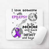 Tapis De Souris J'aime quelqu'un avec une conscience épileptique (Avec souris)